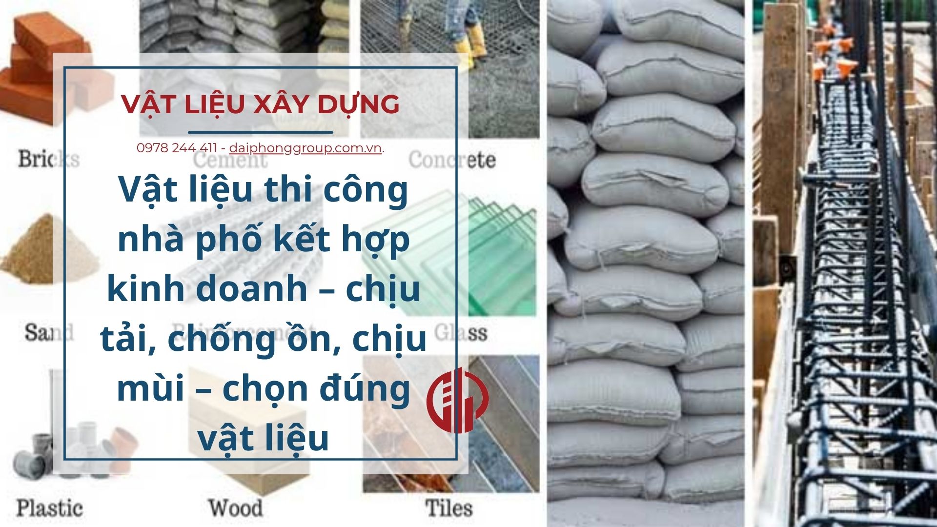 vật liệu nhà phố kinh doanh