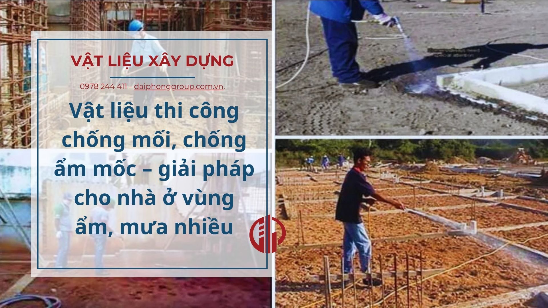 Vật liệu thi công chống mối, chống ẩm mốc