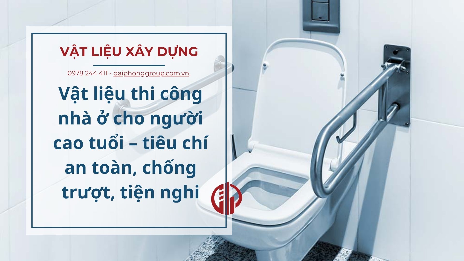 Vật liệu thi công nhà ở cho người cao tuổi